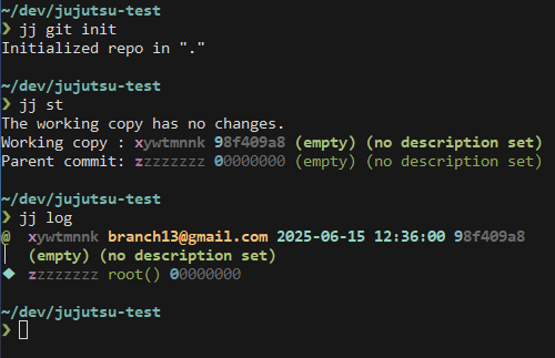 Initializing a repo